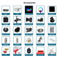 32"(80cm)Automatic Slow Motion Portable Selfie Platform 360 Photo Booth for Events/Parties